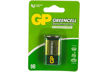 Батарейка GP GreenCell 1604G 9В (1шт)