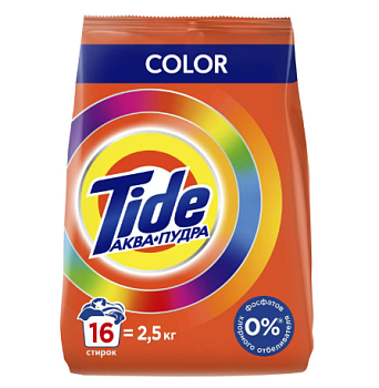 Порошок стиральный TIDE Авт Color 2.5кг