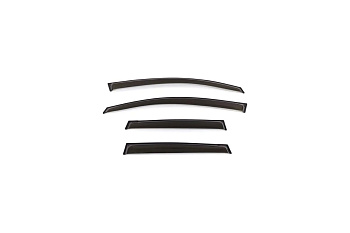 Ветровики (Classic полупрозрачный) HONDA FIT GD1-GD4, 01-07г.