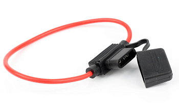 Держатель предохранителя (прорезин) 16AWG  20А (ACV RM37-1513)