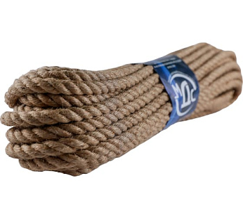 Канат джутовый 10мм 20 метров