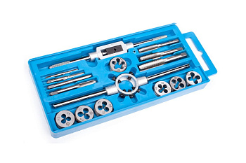 Набор метчиков и  плашек из 16шт. М3-М12 ТМ*