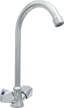 Смеситель елочка ЦС-СМ 25г К М_Люсия круглый излив D18 U-образный