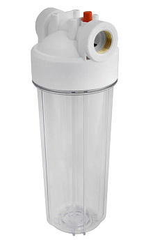 Корпус магистрального фильтра 10SL 3/4", прозрачный, (FPC-10SL-34) ХВС, MPF