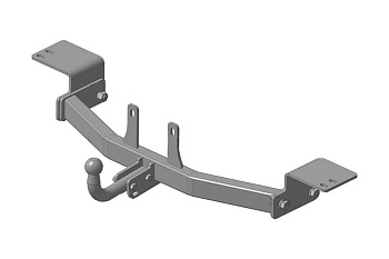 Тягово-сцепное устройство TOYOTA LAND CDUISER J120 Prado з/колесо снизу (2002-2009)