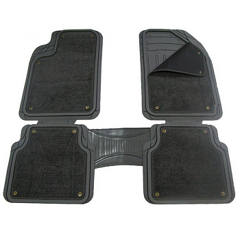 Коврики автомоб. салона PSV TRANSFORMER-I 12 (5ч) 72,5х50, 50х55 черный TS2212P