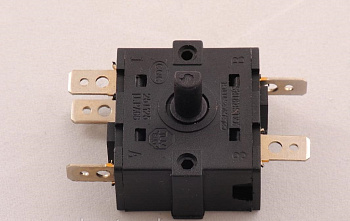 Переключатель Itm REE9000 4-х позиционый (16 А, 5контактов) короткий шток