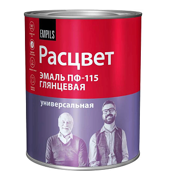 Эмаль "РАСЦВЕТ" ПФ-115  слоновая кость 0.9 кг
