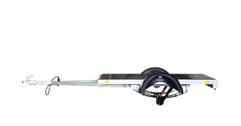 Прицеп крепыш 2,5ПЛЮС (платформа)+опор.колесо