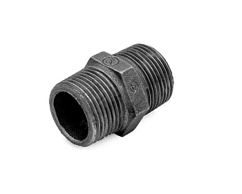 Ниппель чуг Ду25 (1") НР Fittex PLUS