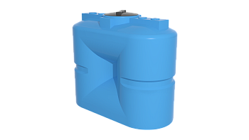 Емкость S 500л, с отводами (цвет голубой)