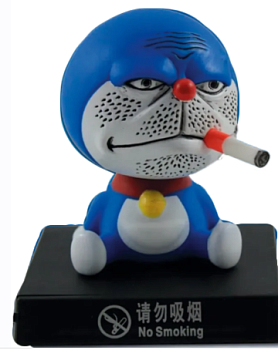 Игрушка на панель Супергерои no smoking