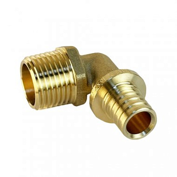 Угольник надвижной переходом на нар.р. 25(3,5)х3/4"(Valfex)