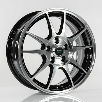 Диск Megami MGM-5 6x15/5x100 ET38 D57.1 BKF