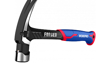 Молоток-гвоздодер 560г (цельнометаллический) WP241014 WORKPRO