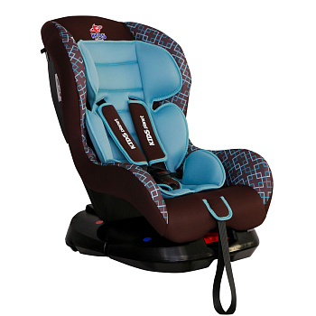 Кресло детское автомобильное 0-18 кг Kids Planet "Asteroid" лазурное море, 0-4 лет
