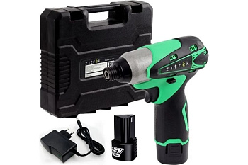 Гайковерт акк. Zitrek ZKIS12 (12B, Li-Ion акк. 2x2.0Ач, кейс)