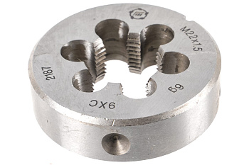 Плашка круглая правая 22,0*1,5