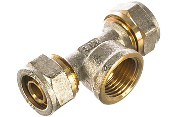 Тройник 16х1/2"х16 ц/г/ц RC, MP-У