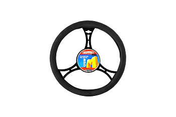Оплетка SKYWAY Top-1 M Черная экокожа