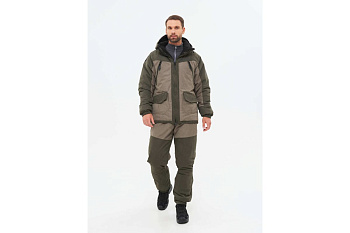 Костюм зимний Горка-Люкс цвет Хаки ткань Исландия (Размер: 56-58, Рост: 182-188) Костюм зимний Горка-Люкс цвет Хаки ткань Исландия (Размер: 56-58, Рост: 182-188)