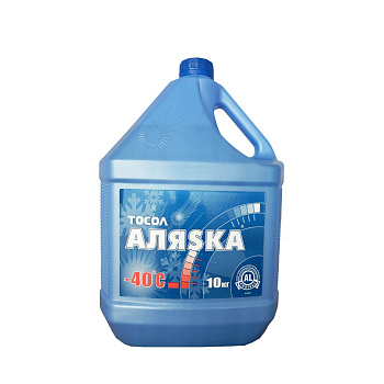 Жидкость охлаждающая Тосол Аляска А-40 5кг Жидкость охлаждающая Тосол Аляска А-40 5кг