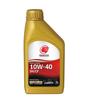 Масло моторное IDEMITSU SEMI-SYNTHETIC SN/CF 10W40 п/с.