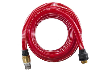 Шланг для воды всасывающий QUATTRO ELEMENTI 25мм, 4м, резьба 1", с латунный клапаном