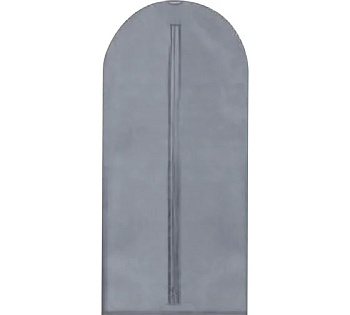 Чехол для одежды, 60*90 см, серый