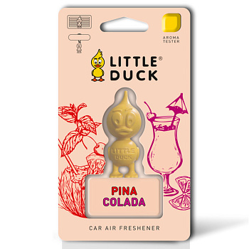 Ароматизатор воздуха 3D - Polymer "LITTLE DUCK"- PINACOLADA