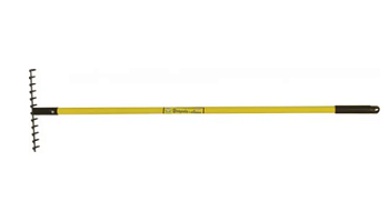 Грабли ГВ-12 с желтым металлизированным черенком