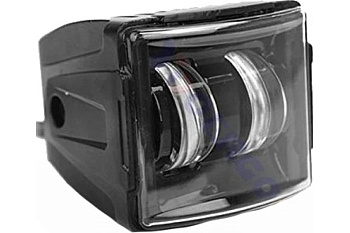 Фара светодиодная WL-530 (кв. мет. корп., LENS, 2 LED, 30W)