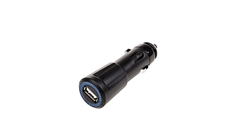 Устройство зарядное (адаптер) 12V USBх1 (2.1А)  SKYWAY черный в блистере