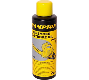 Масло для 2-тактных двигателей полусинтетическое CHAMPION JASO FD 0,1 л.