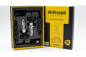 Лампа светодиодная HiVision Headlight Z2 Premium (HB3/H10/9005 4000K) (2 шт)