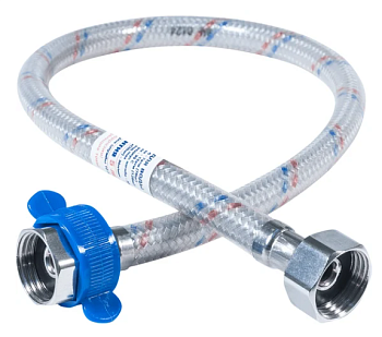 Подводка гибкая  ЦС НЕЙЛОН для воды 1/2"Гх1/2"Г L-200 см