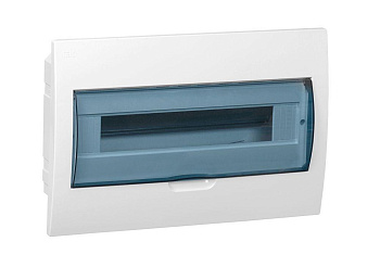 Корпус встраиваемый ЩРВ-П-18 Krepta 3 IP41 пластик. черн. IEK MKP12-V-18-41-K02