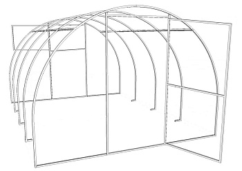 Теплица Польза-3 ЭКО Полимер 3*6