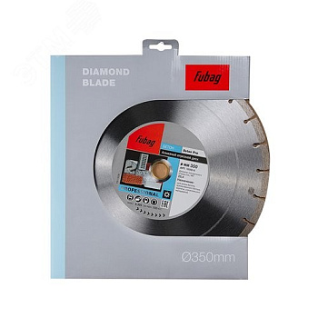 Диск алмазный FUBAG Beton Pro d 350/25.4