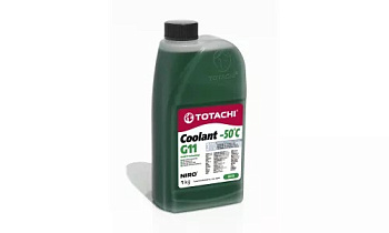 Жидкость охлаждающая низкозамерзающая TOTACHI NIRO Coolant  Green -50C G11  1кг