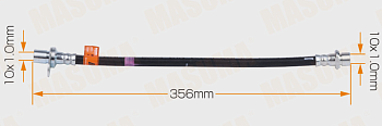 Шланг тормозной MASUMA BH-039 Corolna,Carina,Caldina #T190 LH