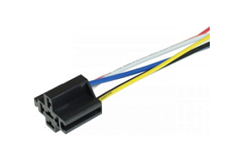 Колодка под реле 4 контакта, пластик TM Nord YADA																					