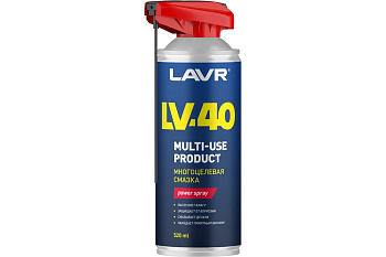 Смазка многоцелевая LV-40 LAVR 520мл