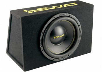 Динамик сабвуферный SWAT MAS--12VB 12" в корпусе ФИ-45л, 300 Вт RMS,4 Ом/