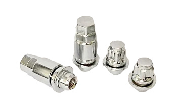 Гайки секретные 12х1,5х37мм прессшайба, 2 внутр.ориг.ключа 19-21мм Гайки секретные 12х1,5х37мм прессшайба, 2 внутр.ориг.ключа 19-21мм