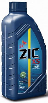 Масло моторное ZIC X5 10W40 Diesel 1л