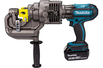 Дырокол аккум. MAKITA LXT 18В, отверстия 6-20мм, толщина макс. 8мм Дырокол аккум. MAKITA LXT 18В, отверстия 6-20мм, толщина макс. 8мм