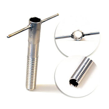 Винт для установки палатки на льду