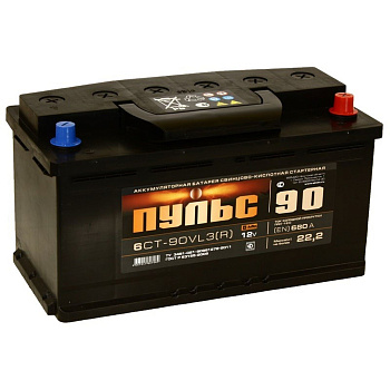 АКБ ПУЛЬС 6СТ-90Ah о/п NEO