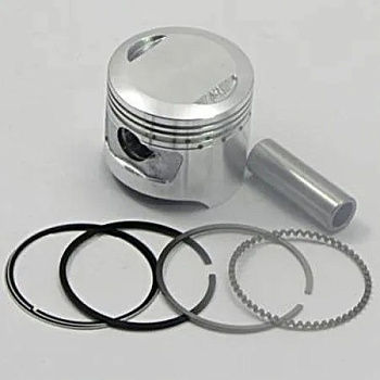 Поршень 52,5мм 4такт. Delta 110см3+0,5 (кольца, палец, стопорн, кольца)52,4